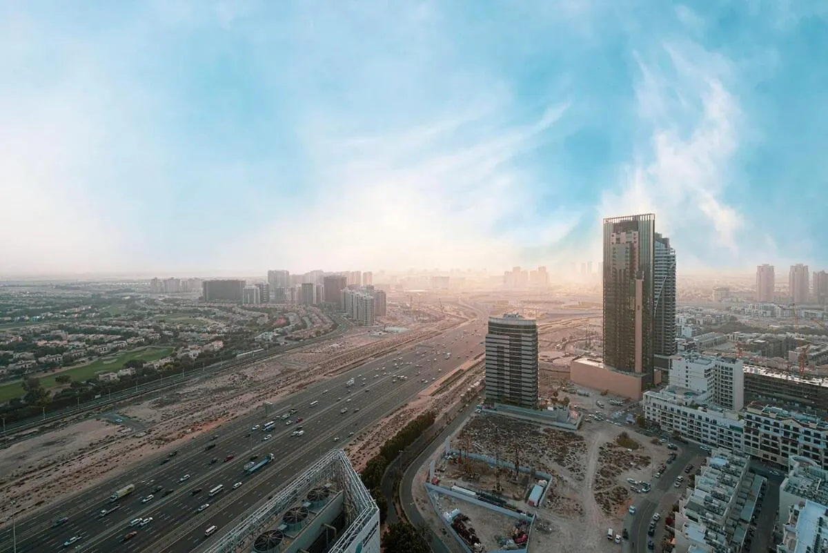 Daire Brand New Apt On Top Floor 1Br W Spa And Pool Dubai